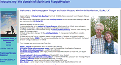 Desktop Screenshot of hodsons.org