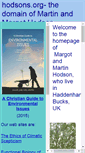 Mobile Screenshot of hodsons.org
